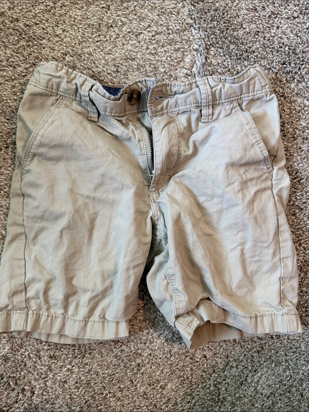 Boys Casual Khaki Shorts - Lightweight Summer Short size 5T
